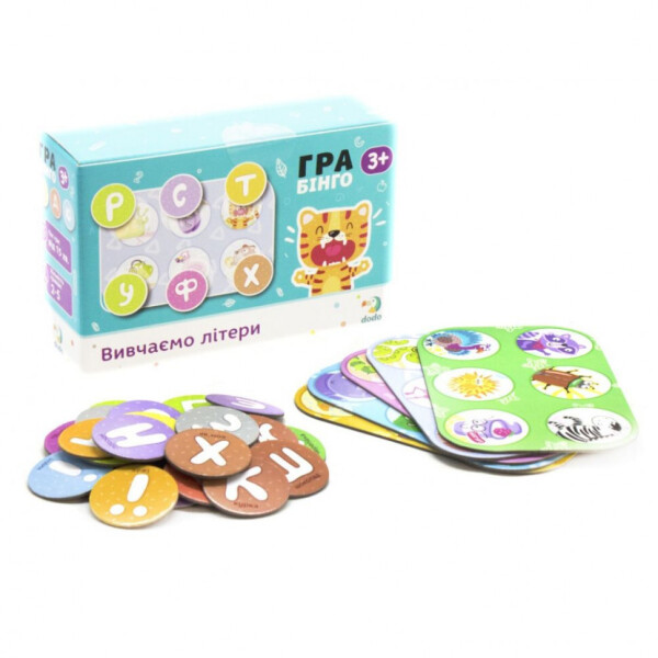 

Бинго DoDo Вивчаємо літери 300197
