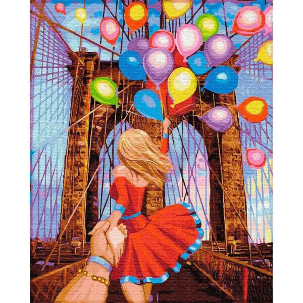 

Картина по номерам. Rainbow Art На мосту GX31142-RA