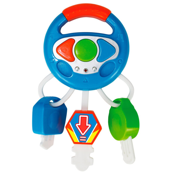 

Развивающая игрушка BeBeLino Музыкальные ключики синие (57044-2)