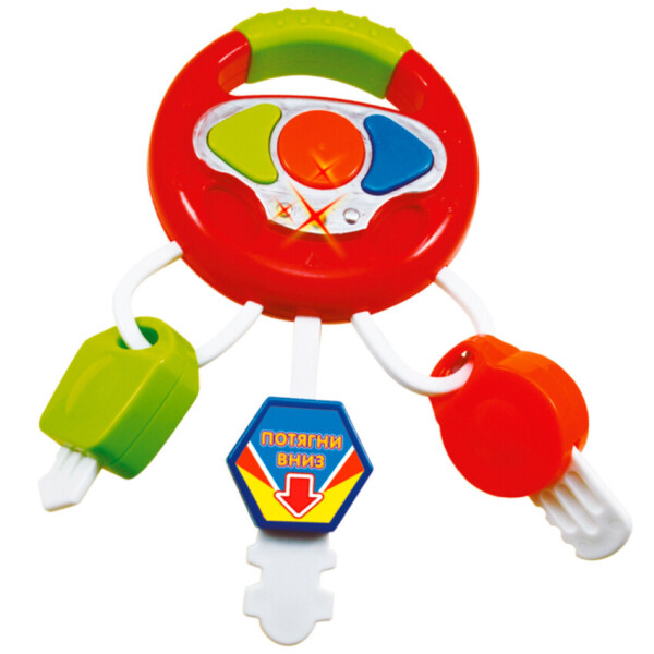 

Развивающая игрушка BeBeLino Музыкальные ключики красные (57044-1)