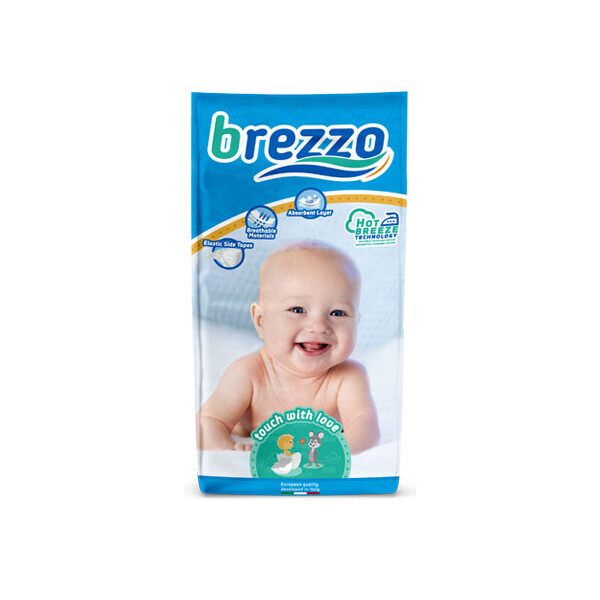 

Подгузник Brezzo Midi в индивидуальной упаковке 4-9 кг (4820220090072)