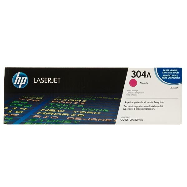 

Картридж HP 304A magenta CC533A для принтера LJ CM2320nf, CM2320fxi, CP2025dn, CP2025n