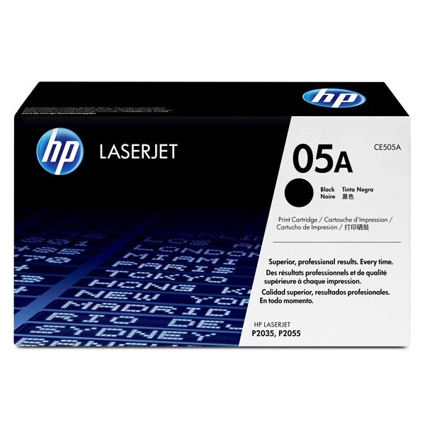 

Картридж HP CE505A для принтера LJ P2035, P2055d, P2055dn