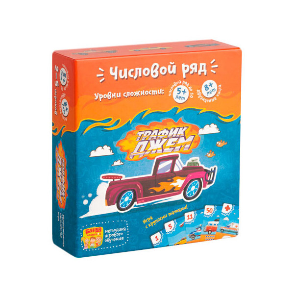 

Настольная игра Банда Умников Трафик-Джем (УМ001(УКР001))