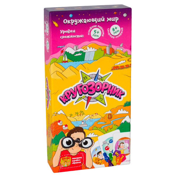 

Настольная игра Банда Умников Кругозорник (УМ158(УКР030))
