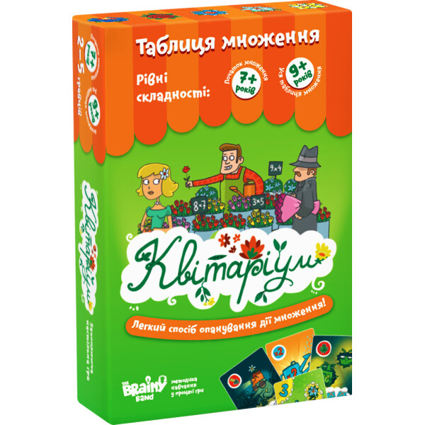 

Настольная игра Банда умников Квітаріум (УКР010)