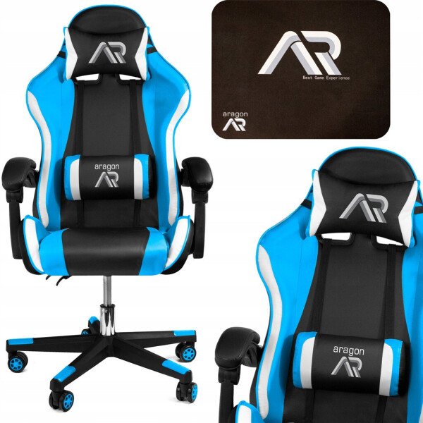 

Компьютерное кресло JUMI ARAGON TRICOLOR BLUE