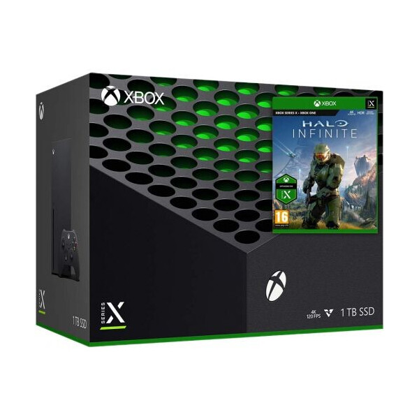

Microsoft Xbox Series X 1Tb + Halo Infinite (русская версия)
