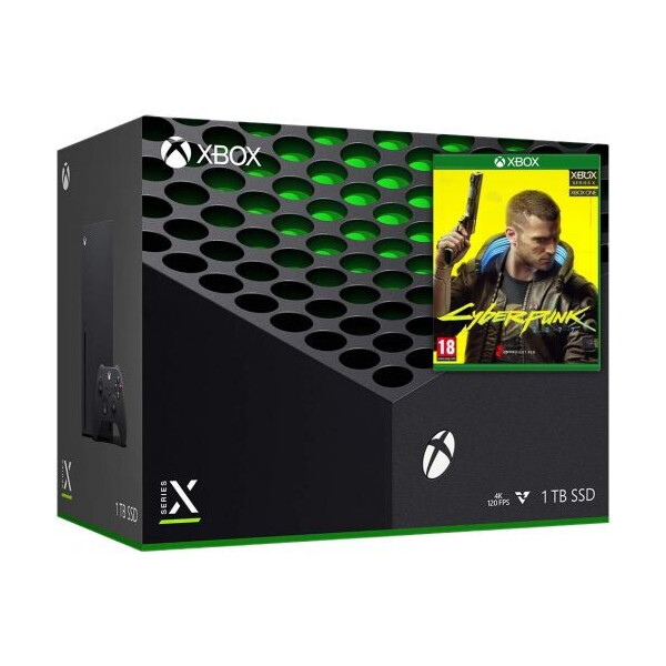 

Microsoft Xbox Series X 1Tb + Cyberpunk 2077 (русская версия)