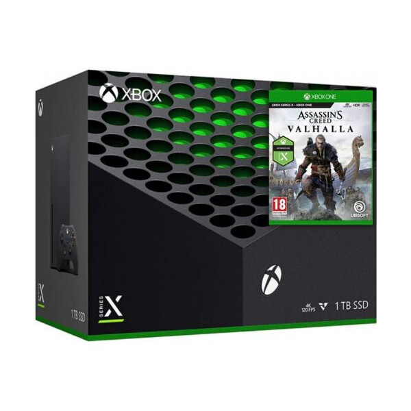 

Microsoft Xbox Series X 1Tb + Assassin’s Creed Valhalla\Вальгалла (русская версия)