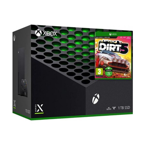 

Microsoft Xbox Series X 1Tb + Dirt 5 (английская версия)