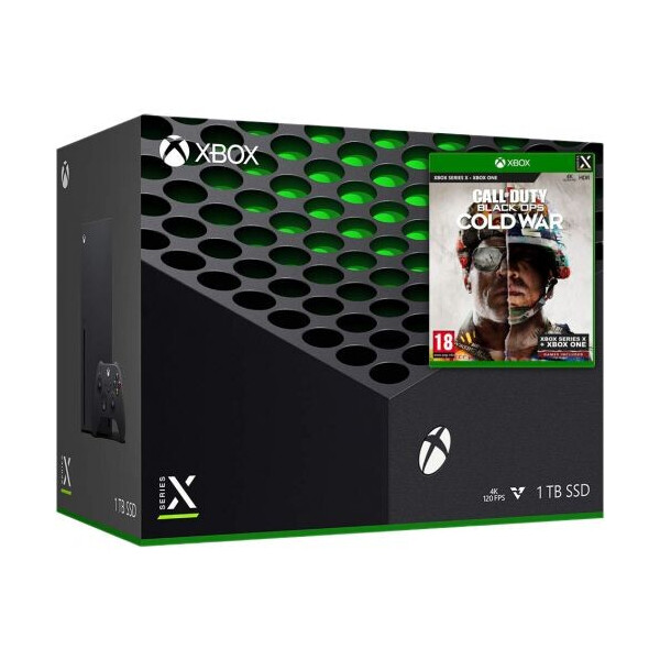 

Microsoft Xbox Series X 1Tb + Call of Duty: Black Ops Cold War (русская версия)