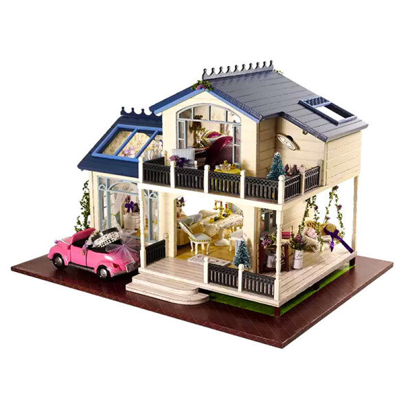 

Кукольный дом конструктор DIY Cute Room 1032 Вилла "Прованс" 3D Румбокс