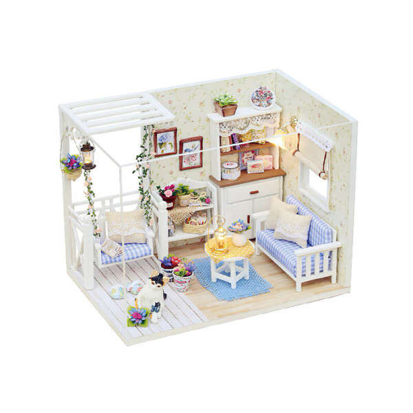 

Кукольный дом конструктор DIY Cute Room 3013 Kitten Diary 3D Румбокс