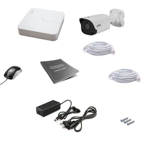 

Комплект IP видеонаблюдения Uniview 1OUT 4MEGA