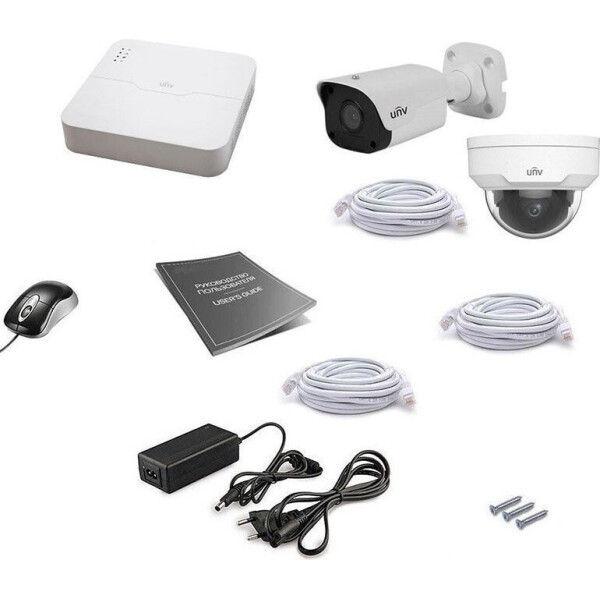 

Комплект IP видеонаблюдения Uniview 2MIX 4MEGA