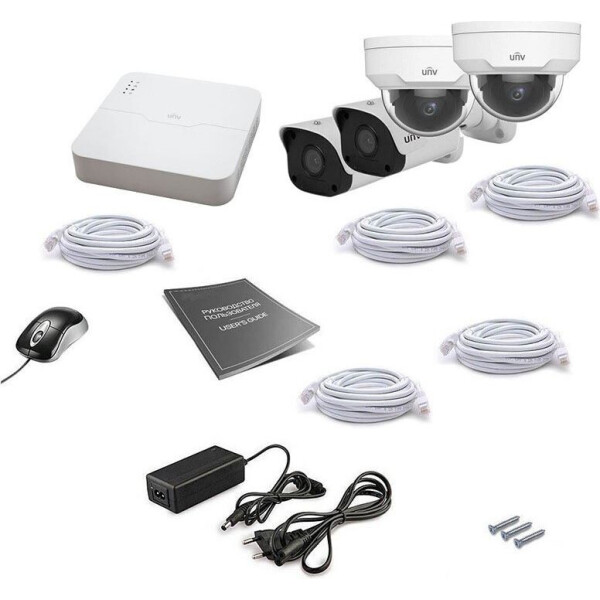 

Комплект IP видеонаблюдения Uniview 4MIX 4MEGA