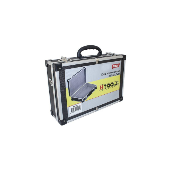 

Кейс для инструмента Housetools - 425 x 285 x 120 мм алюминиевый с перегородками