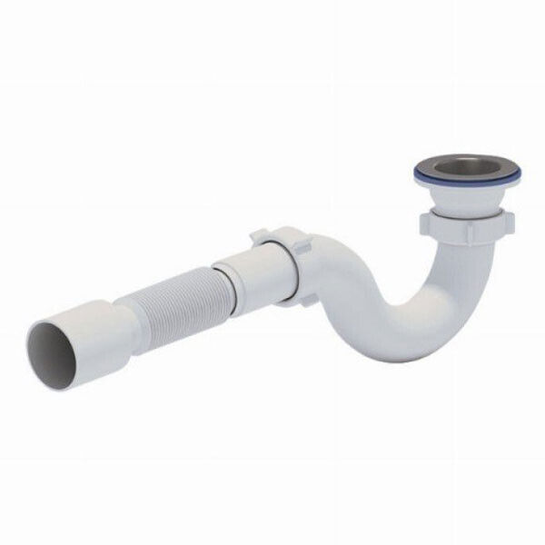

Сифон АНИ-ПЛАСТ Ани для душевого поддона 1-1/2",с гибкой трубой d40/50, труб40/50 (E116)