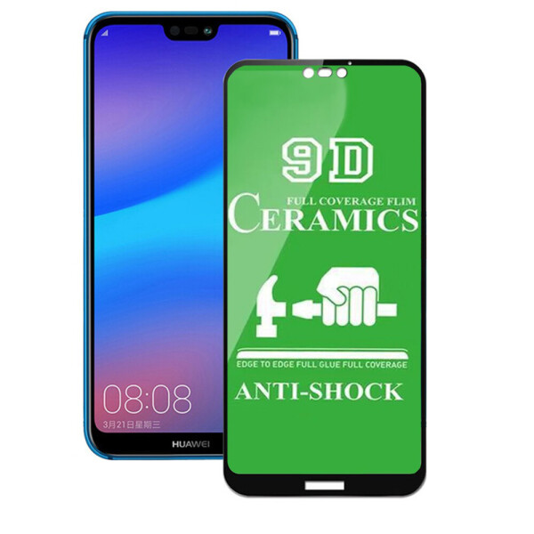 

Защитное стекло гибкое Ceramic для Huawei P20 lite 2018 Black