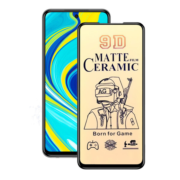 

Защитное стекло гибкое Ceramic Matte Xiaomi Redmi Note 9 Black
