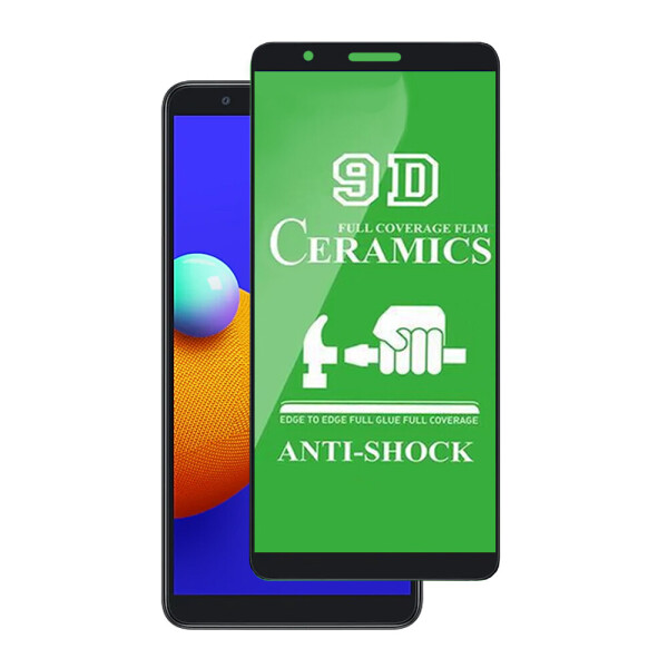 

Защитное стекло гибкое Ceramic для Samsung A01 Core Black