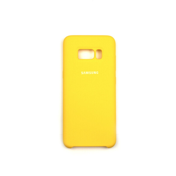 

Панель Jelly Silicone Case для Samsung S8 Yellow (4)