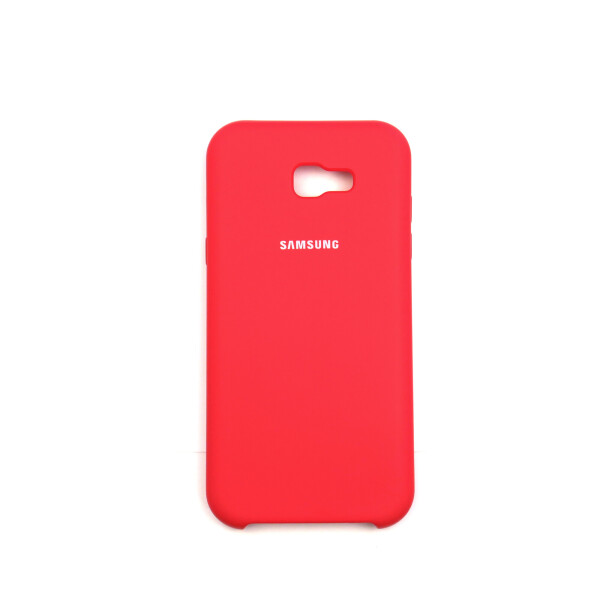 

Панель Jelly Silicone Case для Samsung A7 2017 (A720) Red (14)