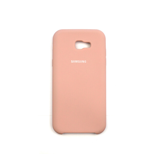 

Панель Jelly Silicone Case для Samsung A7 2017 (A720) Pink Sand (19)