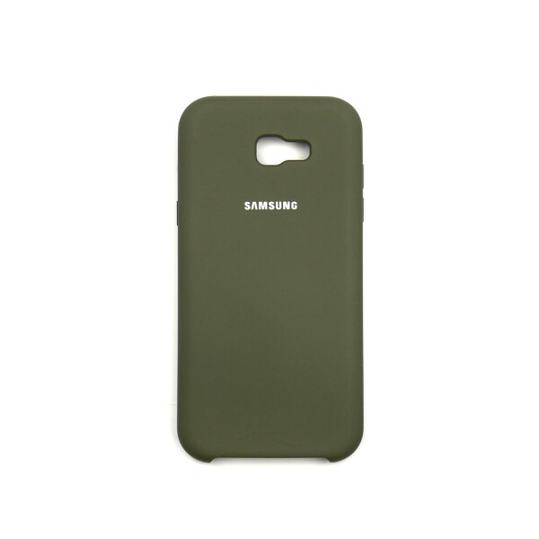 

Панель Jelly Silicone Case для Samsung A7 2017 (A720) Deep Olive (41)