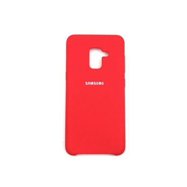 

Панель Jelly Silicone Case для Samsung A8 2018 Red (14)