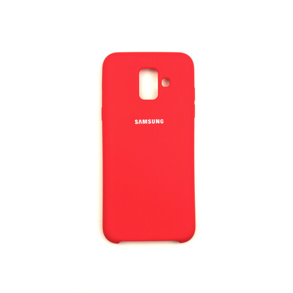 

Панель Jelly Silicone Case для Samsung A6 2018 Red (14)