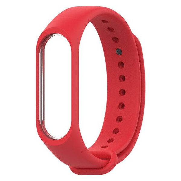 

Ремешок для фитнес-браслета Xiaomi Mi Band 3 / 4 (Красный) (613098)
