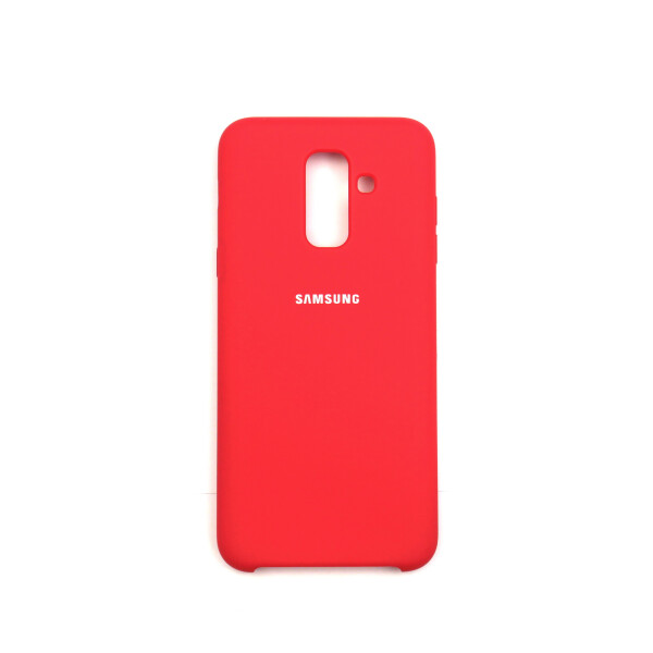 

Панель Jelly Silicone Case для Samsung A6 Plus 2018 Red (14)