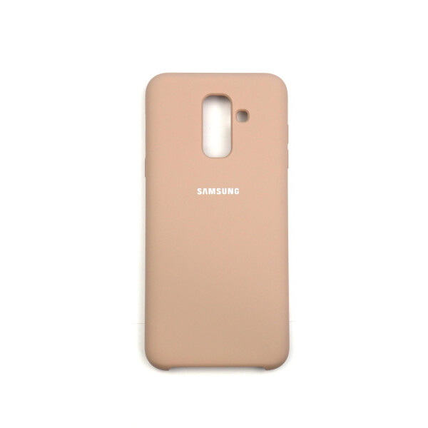 

Панель Jelly Silicone Case для Samsung A6 Plus 2018 Pink Sand (19)