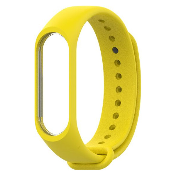 

Ремешок для фитнес-браслета Xiaomi Mi Band 3 / 4 (Желтый) (613097)