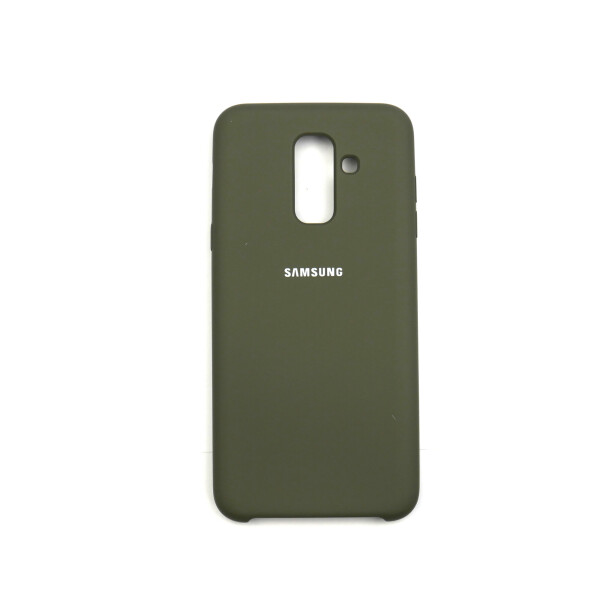 

Панель Jelly Silicone Case для Samsung A6 Plus 2018 Deep Olive (41)