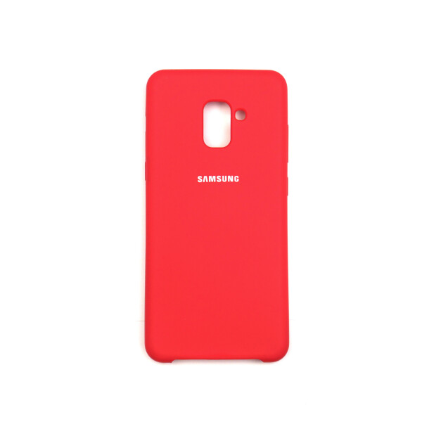 

Панель Jelly Silicone Case для Samsung A8 Plus 2018 Red (14)