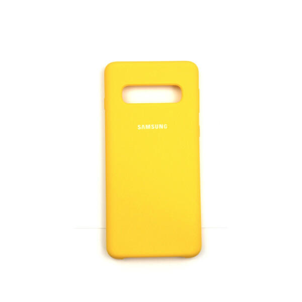 

Панель Jelly Silicone Case для Samsung S10 Yellow (4)