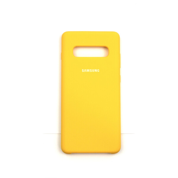 

Панель Jelly Silicone Case для Samsung S10 Plus Yellow (4)