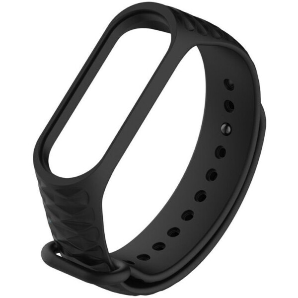 

Ремешок Rhomb для Xiaomi Mi Band 3/4 (Черный) (708754)
