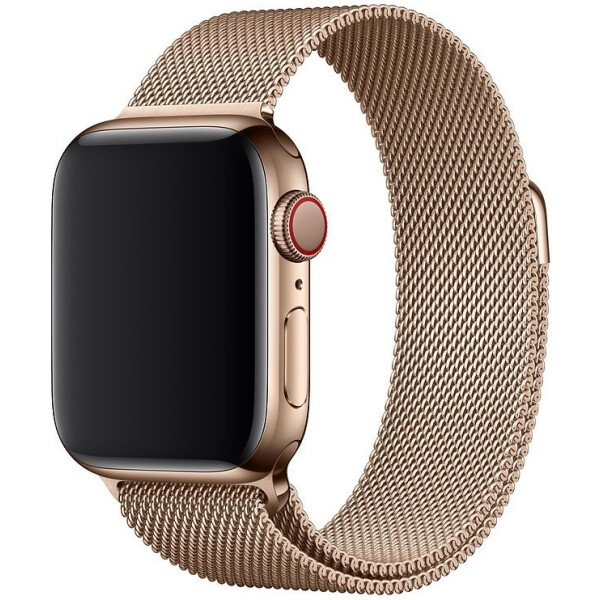 

Ремешок oneLounge Milanese Loop Gold для Apple Watch 38mm/40mm Series 5/4/3/2/1 OEM