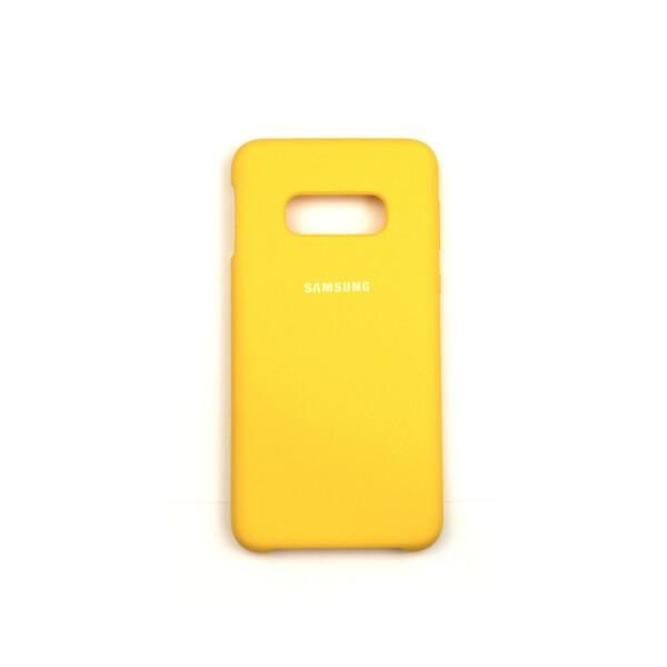 

Панель Jelly Silicone Case для Samsung S10e Yellow (4)
