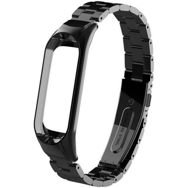 

Ремешок oneLounge Metal Strap Black для Xiaomi Mi Band 3/4