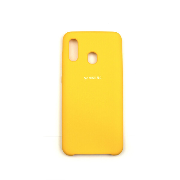 

Панель Jelly Silicone Case для Samsung A30 (A305) Yellow (4)