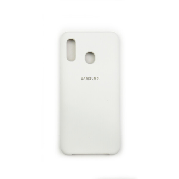 

Панель Jelly Silicone Case для Samsung A30 (A305) White (9)