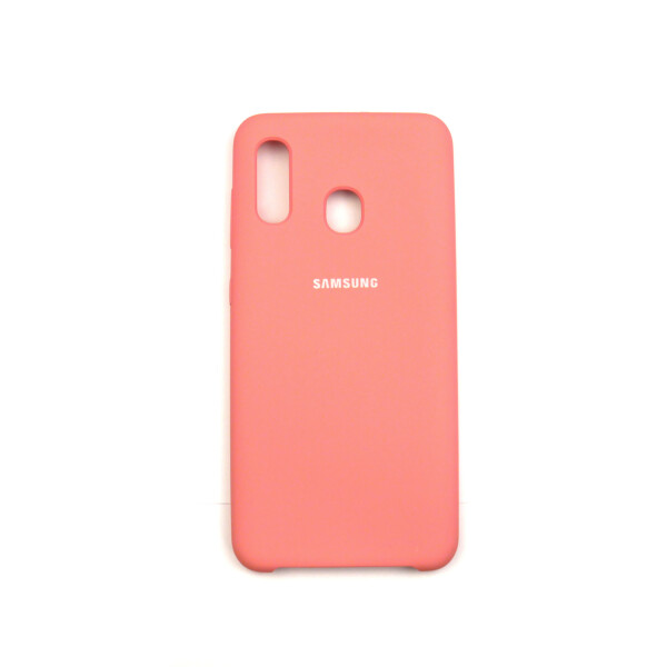 

Панель Jelly Silicone Case для Samsung A30 (A305) Peach Pink (35)