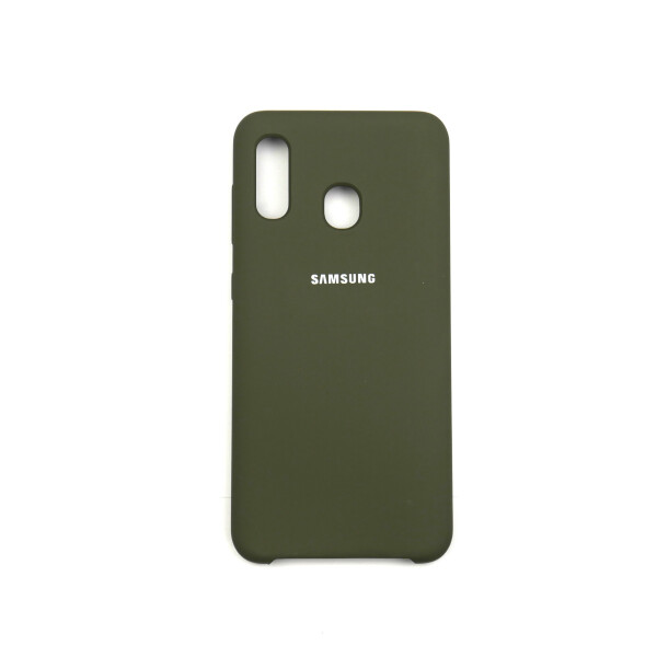 

Панель Jelly Silicone Case для Samsung A30 (A305) Deep Olive (41)