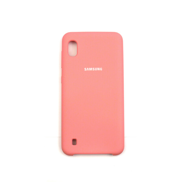

Панель Jelly Silicone Case для Samsung A10 Peach Pink (35)