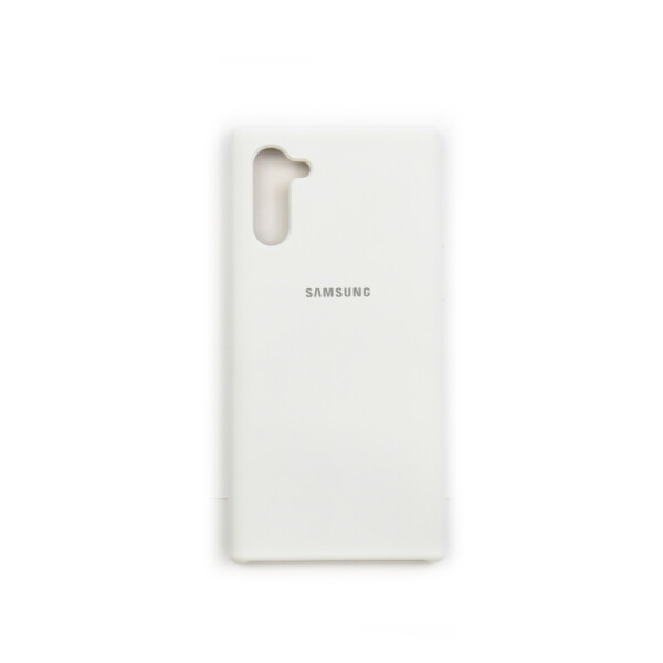 

Панель Jelly Silicone Case для Samsung Note 10 White (9)